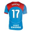 Atlético Madrid Hancko 17 Alternativní 2025-26 - Fotbalové Dresy (S/S) Atlético Madrid Hancko 17 Alternativní 2025-26 - Fotbalové Dresy (S/S)